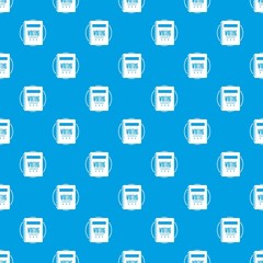 Poster - Notebook pattern vector seamless blue repeat for any use