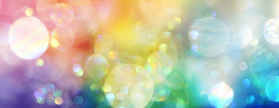 Banner Regenbogenlicht