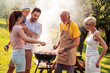 © ivanko80 - Family enjoying bbq party in their garden