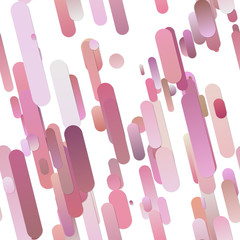 Poster - Pink abstract seamless modern gradient rounded stripe background pattern - vector design