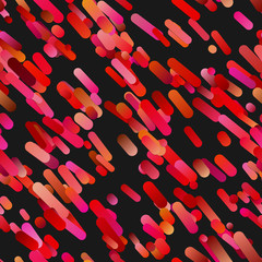 Poster - Red abstract repeating modern gradient diagonal stripe background pattern - vector design