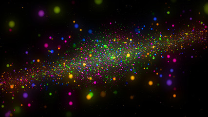 Wall Mural - Galaxy abstract background color