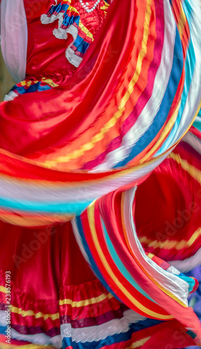 Dekoracja na wymiar  tlo-z-sukienka-meksykanskiej-tancerki