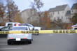 © Andrew - Police Line. Area blocked off as a crime scene.