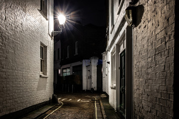 Backstreet in Marylebone, London