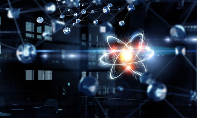 Wall Mural - technology science concept