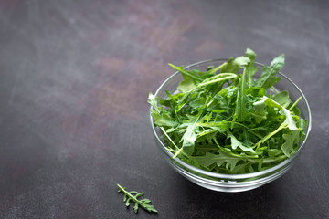 Canvas Print - Fresh Arugula Salad