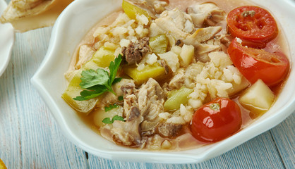 Wall Mural - Creole Chicken Gumbo Soup