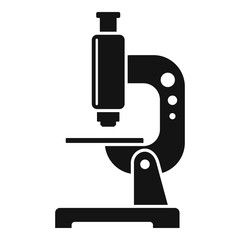 Poster - modern microscope icon. simple illustration of modern microscope vector icon for web design isolated
