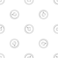 Poster - Cesium pattern seamless vector repeat geometric for any web design