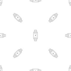Poster - Woman watch pattern seamless vector repeat geometric for any web design