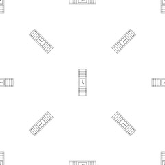 Poster - Small watch pattern seamless vector repeat geometric for any web design