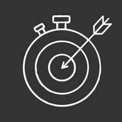 Sticker - Smart goal chalk icon