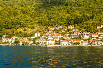 The picturesque city in Montenegro