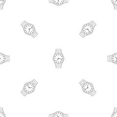 Poster - Wrist watch pattern seamless vector repeat geometric for any web design