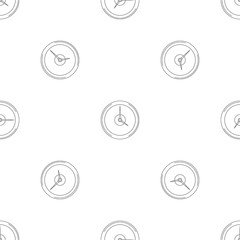 Poster - Fast clock pattern seamless vector repeat geometric for any web design