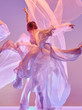 © master1305 - Young graceful female ballet dancer or classic ballerina dancing at pink studio. Caucasian model on pointe shoes