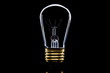 © Francisco Aguila - Light bulb on black background