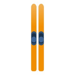 Poster - Ski gear icon. Cartoon of ski gear vector icon for web design isolated on white background