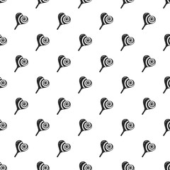 Poster - Heart candy stick pattern seamless repeat background for any web design
