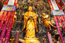 Statue In Jade Buddha Temple In Shanghai