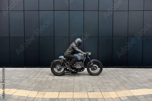 Cuadros en Lienzo Vintage rebuilt motorcycle motorbike caferacer
