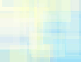 Leinwandbilder - Subtle geometric background with cream and pale blue rectangles. Vector