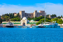 Rhodes City Market And Fortress