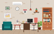 © jongjawi - Office Work Workplace Workspace Table Desk Interior Room