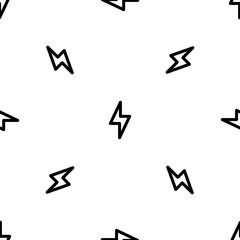 Poster - Light power pattern seamless vector repeat for any web design
