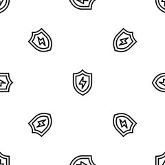 Poster - Light shield pattern seamless vector repeat for any web design