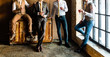 © Maksim Shebeko - Group of handsome elegant young men