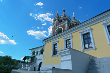 Red bell tower