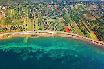 Sticker - Beautiful Mediterranean Coastline