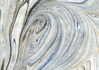 Wall Mural - Abstract chaotic oil painting. Texture and background artistic.
