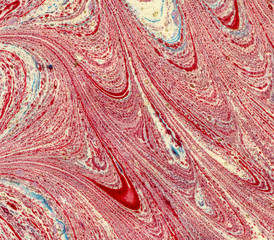 Wall Mural - Abstract chaotic oil painting. Texture and background artistic.