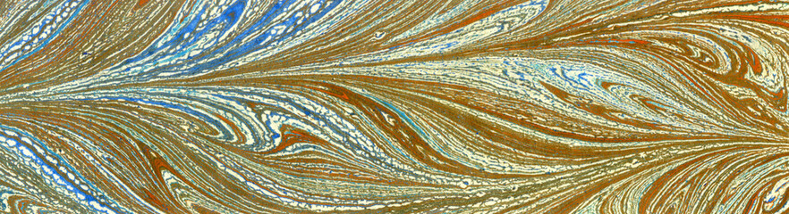 Wall Mural - Abstract chaotic oil painting. Texture and background artistic. Banner and header