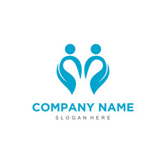 Poster - Simple minimalistic modern professional logo design of organic vector EPS illustrator template
