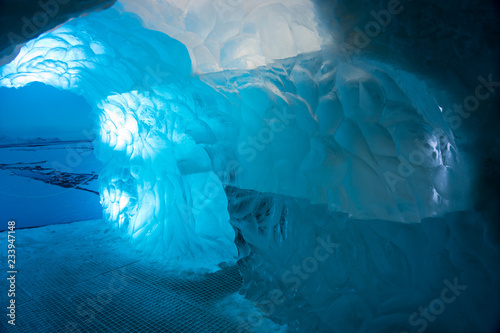 Foto In der Gletscherhöhle - im Eisberg / Island