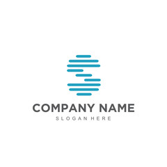 Poster - letter s logo design vector