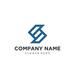 Poster - letter s logo design vector