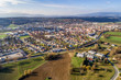 Luftaufnahme von Pinkafeld im Burgenland (A)