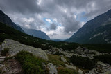Fototapeta Na sufit - western carpathian mountain panorama in clear day