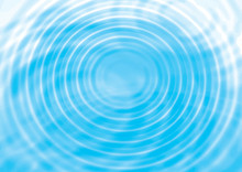 Abstract Concentric Water Ripples Background