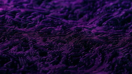 Poster - abstract 3d rendering of seamless looped animation. modern background design, 4k video