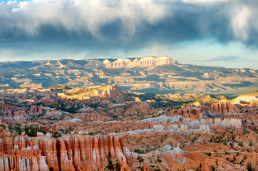 Wall Mural - beautiful landscape of bryce canyon, utah, usa