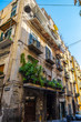 Streats and buildings in Quartieri Spagnoli or Spanish Quarters in Napoli.