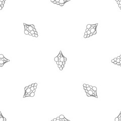 Sweet grape pattern seamless vector repeat geometric for any web design