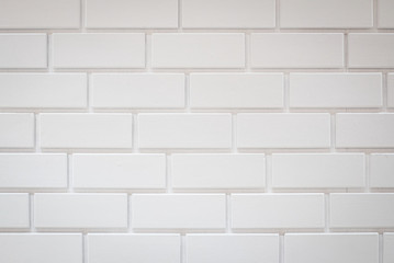  white brick wall texture background, space for design, background concept.
