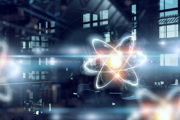 Wall Mural - technology science concept